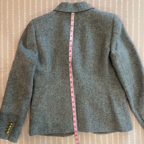 J.Crew sz 10 Wool Campbell blazer VGUC - Picture 10 of 12